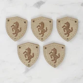 Loren Crafts Figürlü Deri Arma 5 Adet - 1582 thumbnail 1