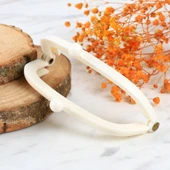 Loren Plastik Cüzdan Klipsi-Beyaz thumbnail 3