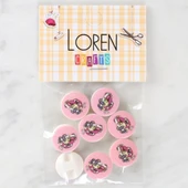 Loren Crafts 8'li Araba Düğme - 1029 thumbnail 1