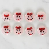 Loren Crafts 8'li Gülen Yüz Düğme - 1019 thumbnail 2