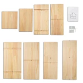 Hobi Baby Demonte Ahşap Oyun Evi thumbnail 2