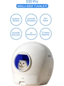 ELS Pet S30 Pro 2. Nesil Otomatik Akıllı Kedi Tuvaleti - 1