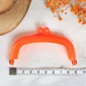 Loren Plastik Cüzdan Klipsi-Turuncu thumbnail 2