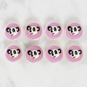 Loren Crafts 8'li Panda Düğme - 1055 thumbnail 2