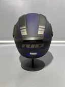 Jk-902 Güneş Vizörlü Çene Açılır Kask H8 BLUE - 5
