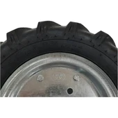 bluebee 4.00x8 Lastik + 32x250mm Mil + 3inç Jant dahil Çapa Makinesi Teker Takımı thumbnail 5