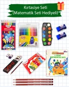 Temel Okul Kırtasiye Seti Matematik Seti Hediyeli - 1