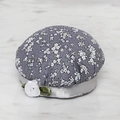 Loren Kola Takılabilir İğnedenlik Gri Çiçekli thumbnail 1