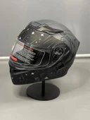 Jk-902 Güneş Vizörlü Çene Açılır Kask H2 GREY - 2