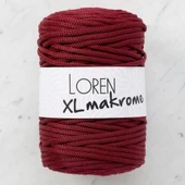 Loren XL Makrome Bordo El Örgü İpi - R049 - 33715 thumbnail 1