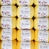 La Mia Mercerized Cotton Kehribar Seti - 4