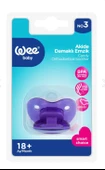 Wee Baby Akide Damaklı No 3 Emzik 18+ Ay - 1