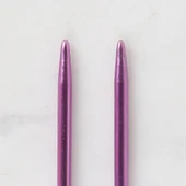 Loren Cratfs 2,5 mm 35 cm Mor Metal Örgü Şişi - LR thumbnail 3