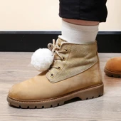 Loren 1 Çift Ayakkabı Ponponu Kırmızı thumbnail 3