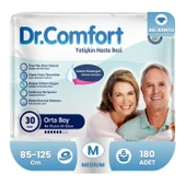 Dr.Comfort Belbantlı Yetişkin Hasta Bezi M 30 Lu 6 Paket - 1
