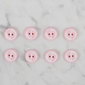 Loren Crafts pembe 8 li ayak izi düğme - 435 thumbnail 2