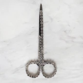 Loren Taşlı Söz Ve Nişan Makası - Altın thumbnail 1