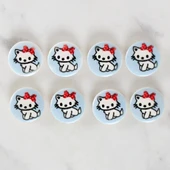 Loren Crafts 8'li Kedi Düğme - 1066 thumbnail 2