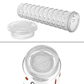 Tutma Saplı Kilitli Kendiliğinden Süzgeçli Kolay Taşınabilir Detoks Sporcu Diyet Matarası thumbnail 7