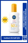 Nivea Sun Güneş Kremi Spf 50 Güneş Alerjisine Karşı Hassas Koruma 200 ml Sprey,çok Yüksek Güneş Koruyucu thumbnail 3