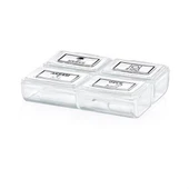 4 Öğün Günlük Hap İlaç Saklama Taşıma Kutusu İlaç Hatırlatıcı thumbnail 6