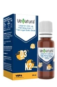 Venatura Vitamin D3 Ve Menaquinon 7 Takviye Edici Gıda 20 ml - 1