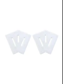 Sinada Havuz Savak Kanal Köşe Parçası Plastik 15 cm 45° (2 Adet) -ToptancıyızBiz thumbnail 1