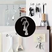 Güçlü Manyetik Mutfak,Banyolar İçin Çok Amaçlı 2'li Magnet Askı thumbnail 1