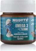 Nuvite Omega 3 + L- Serine Keçiboynuzlu Şekersiz Vitaminli Çikolata 200GR - 1
