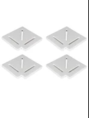 Sinada Havuz Savak Kanal Köşe Parçası Plastik 25 cm 90° (4 Adet)  -ToptancıyızBiz thumbnail 1