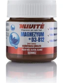 Nuvite Magnezyum + D3 + B12’LI Keçiboynuzlu Şekersiz Vitaminli Çikolata 200GR - 1