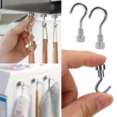 Güçlü Manyetik Mutfak,Banyolar İçin Çok Amaçlı 2'li Magnet Askı thumbnail 4