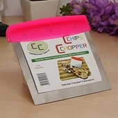 Çelik Hamur Kesici Kazıyıcı Pasta Kek Dekorasyon Spatula Aleti thumbnail 8