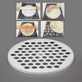 61 Bölmeli Petek Şekilli Pratik Mantı Kesici  Açma Kalıbı Mantımatik thumbnail 5