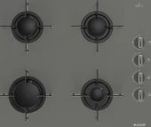 Arçelik AFC 340 G - OCD T 651 EG - ADE 606-2 G Gri Ankastre Set thumbnail 4