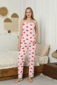 MORESUN İp Askılı Pijama Takımı - 3