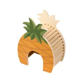 Pawise Ahşap Kemirgen Yuvası Ananas - 1