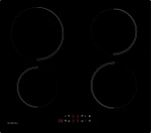 Kumtel HI6-4TB Elektrikli İndüksiyonlu Dört Gözlü Ankastre Ocak Siyah thumbnail 1