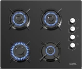 Kumtel KO-40 TSHDF Oval Set Üstü Ocak Siyah thumbnail 1