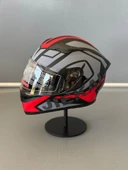 JK 316 J1 RED Full Face Motosiklet Kaskı - 2