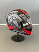 JK 316 J1 RED Full Face Motosiklet Kaskı - 1