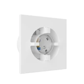 VentEurope Eon 100 BD – 10 cm Tuvalet ve Banyo Kapaklı Damperli Aspiratör Fanı-Siyah thumbnail 4