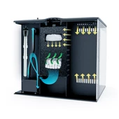 Fluval Flex Akvaryum 57 Lt Beyaz thumbnail 2