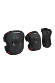 Cool Wheels Çocuk Scooter & Paten Koruma Seti – Kaliteli Dizlik ve Dirseklik Seti (S) Kırmızı FR3771 - 3