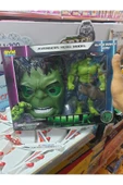 Eğlence Merkezi KUTULU IŞIKLI MASKELİ TEKLİ FİGÜR.AVENGERS HERO MODELHULK - 5