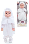 blackshop Beyaz Tesettürlü Rania 45 Cm Oyuncak Et Bebek - 1