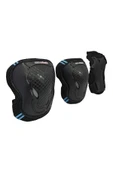 Cool Wheels Çocuk Scooter & Paten Koruma Seti – Kaliteli Dizlik ve Dirseklik Seti (S) Mavi FR37715 - 1