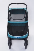 Tommy Evcil Hayvan Arabası Turkuaz 112*65*100cm Max 40kg thumbnail 1