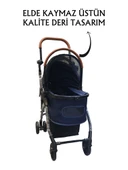 Tommy Evcil Hayvan Arabası 76,5x48x99cm Lacivert Max 15 Kg thumbnail 2