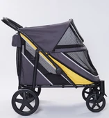 Tommy Evcil Hayvan Arabası Gri 112*65*100cm Max 40kg thumbnail 3